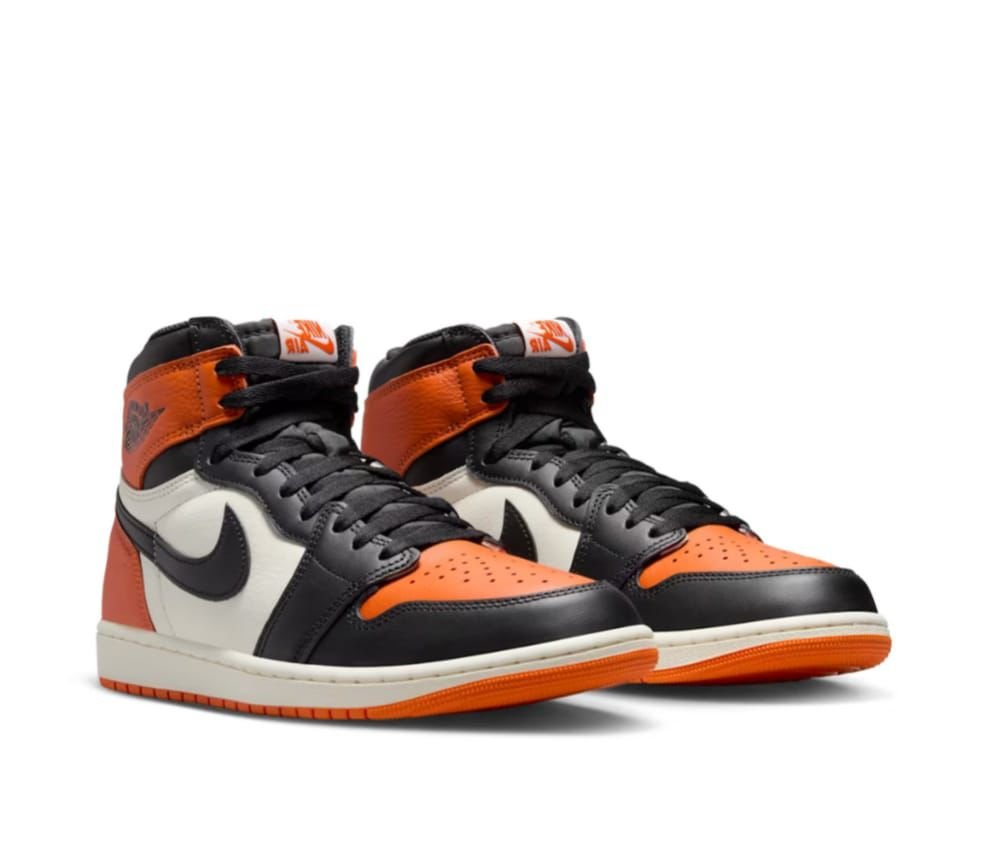 Air Jordan 1 High OG ‘Electro Orange’ – White / Black / Orange Street Edition