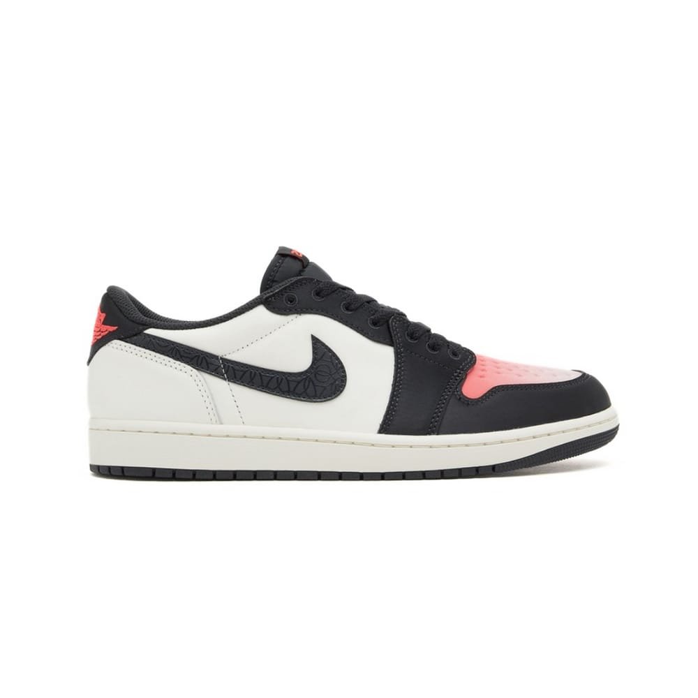 Air Jordan 1 Low Black/White-Red