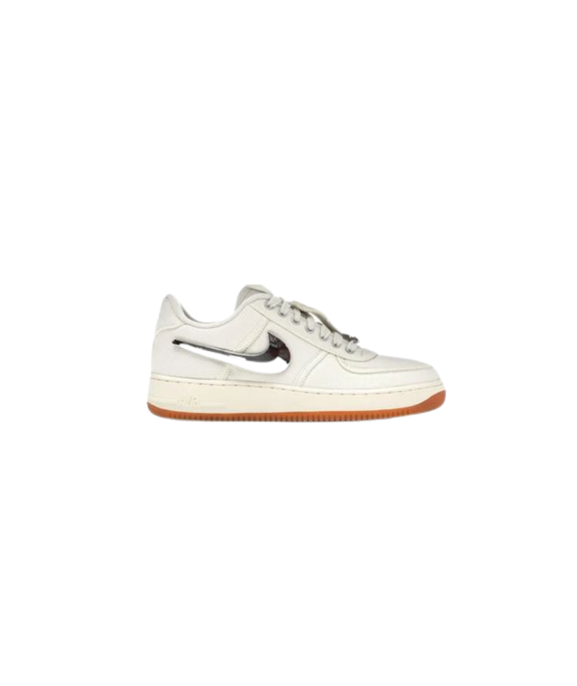 Nike Air Force 1 “Cut-Out Swoosh” Sail/Gum