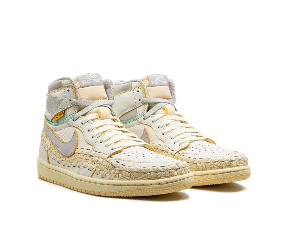 Air Jordan 1 Retro High OG "Craft" - Premium Multicolor Sneaker with Woven Detailing
