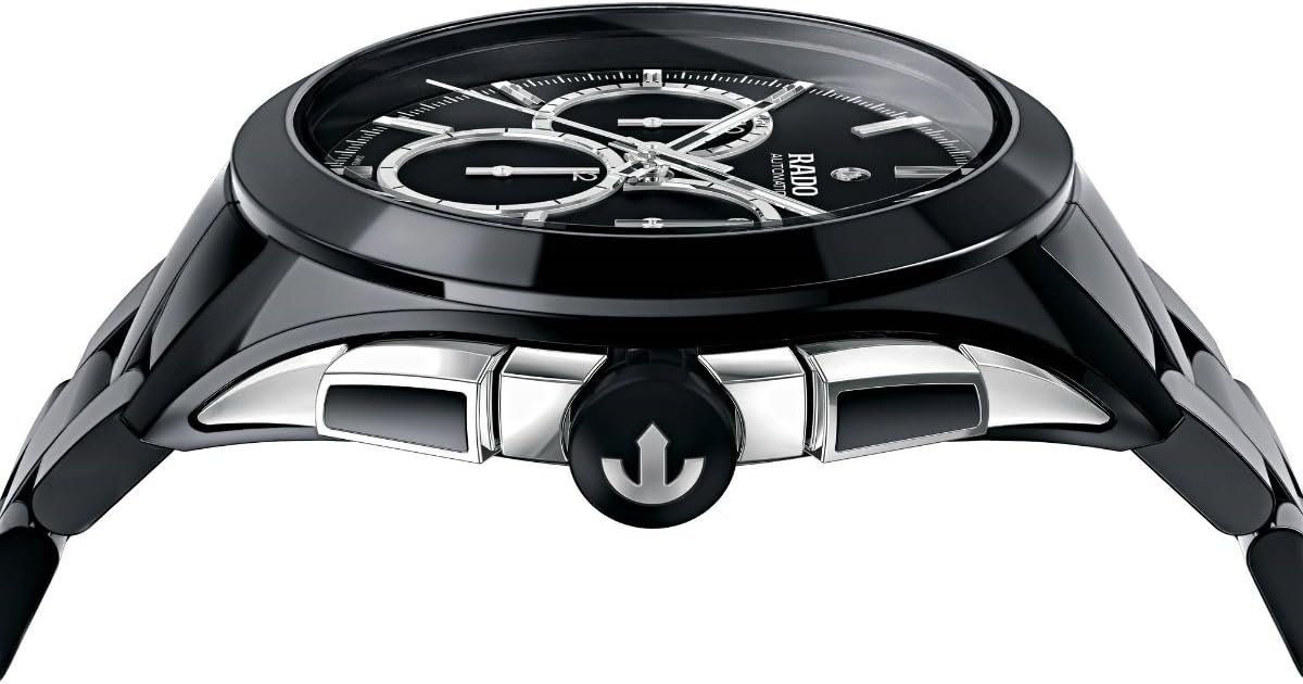 Rado Hyperchrome Stainless Steel Black Silver - Image 6