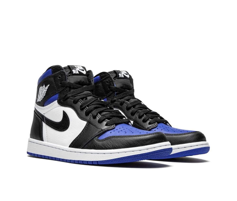 Air Jordan 1 High OG 'Royal Toe' - Classic Black, White & Blue