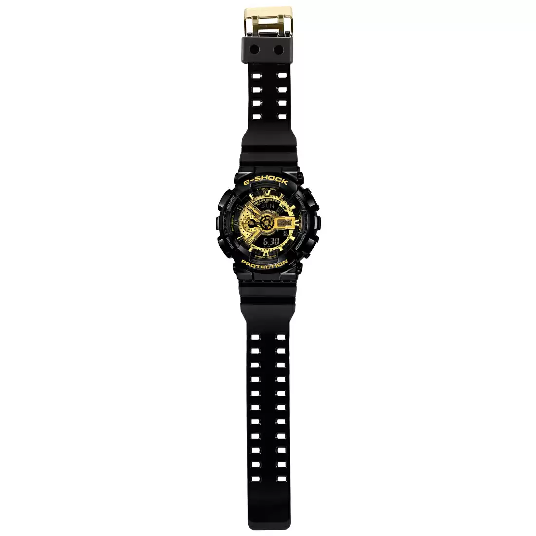 G-shock Black Gold Rubber Watch - Image 3