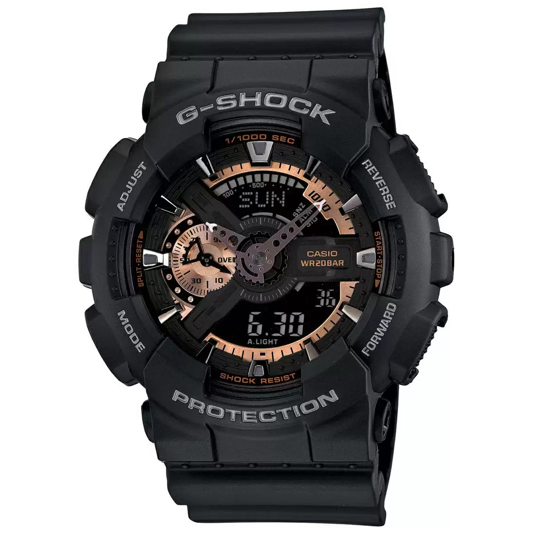 G-shock Black Copper Rubber Watch