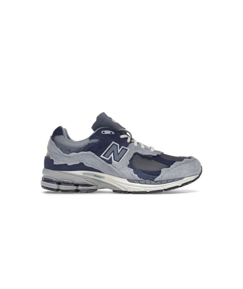 New Balance 2002R Grey / Navy Suede Mesh Sneaker – Premium Retro Runner