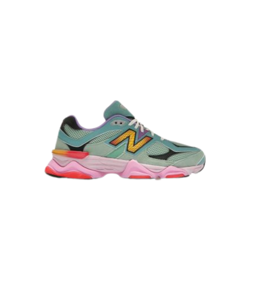 New Balance 9060 “Multicolor” – Chunky Runner with Y2K Tech Aesthetic