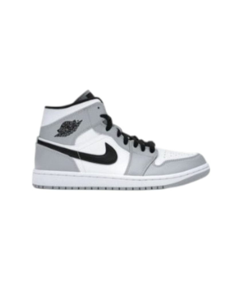 Nike Air Jordan 1 Mid Light Smoke Grey Sneakers