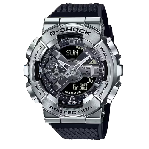 G-shock Stainless Steel Silver Round Watch