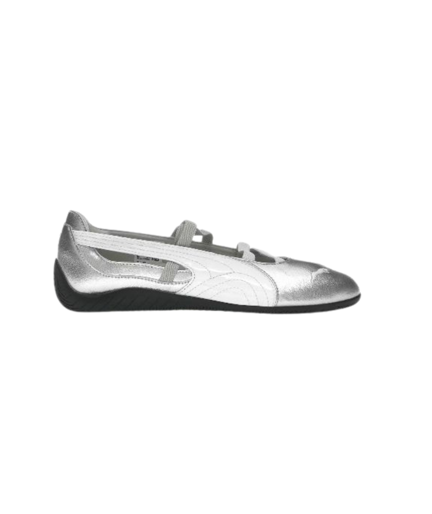 Puma Speedcat Ballet Metallic Silver Women's Shoe
