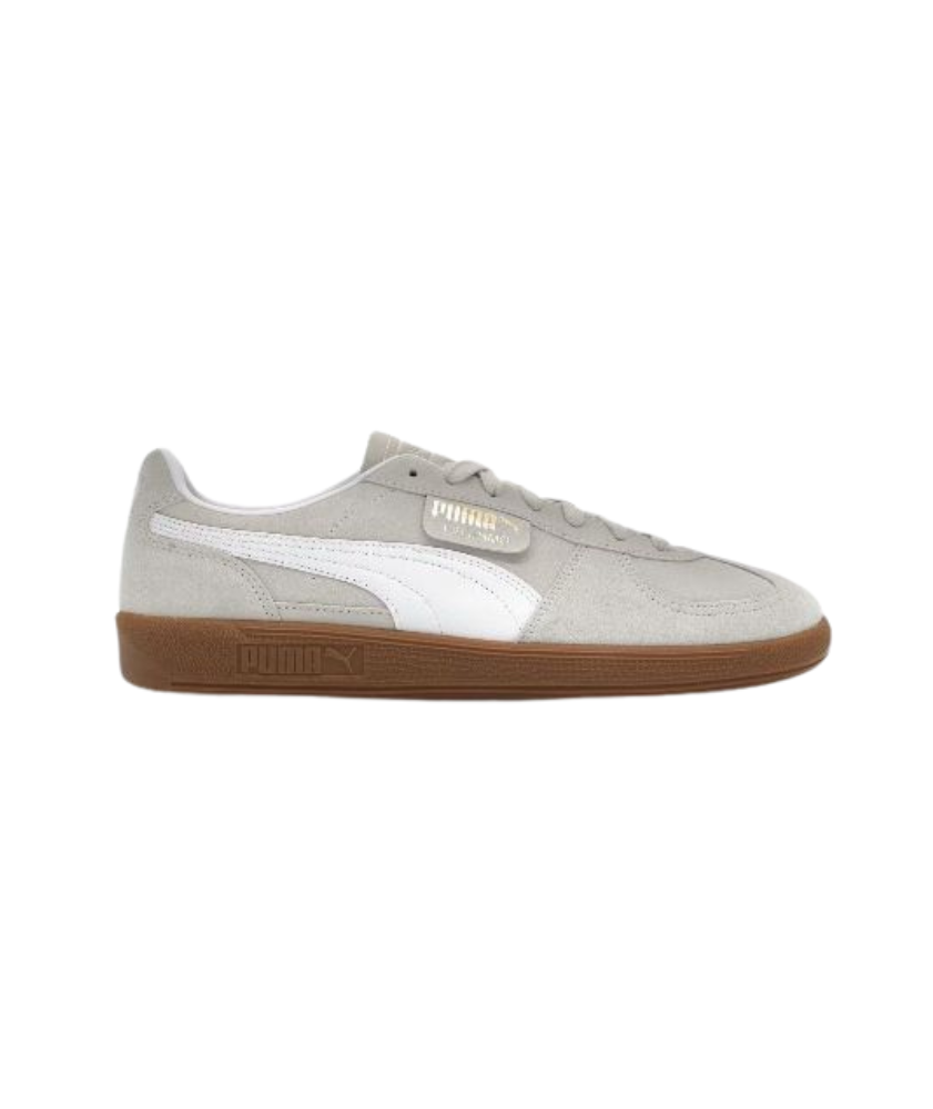 Puma Palermo Lth “Vapor Gray/White/Gum”