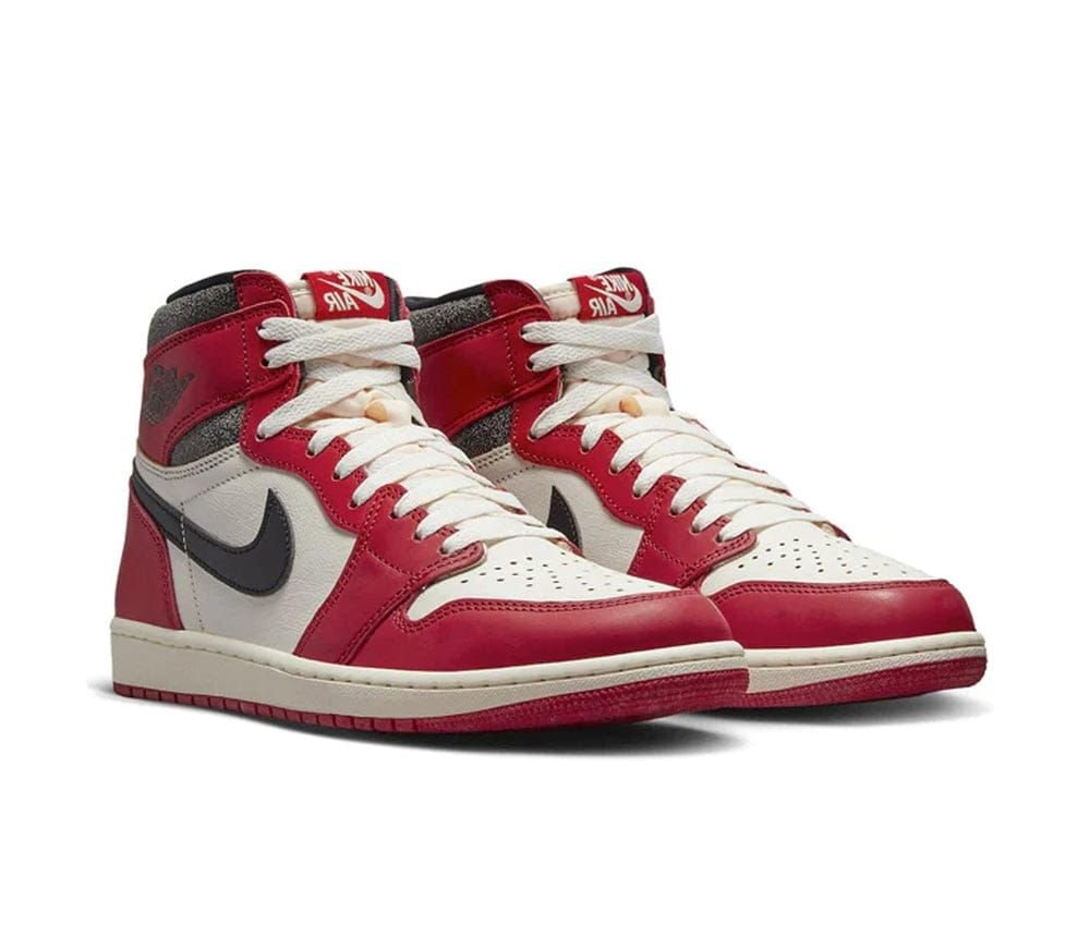 Air Jordan 1 High OG “LOST N FOUND – Varsity Red / Black / Sail Premium Leather