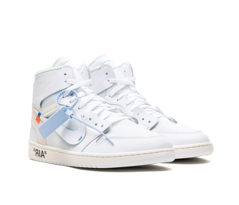 Off-White Air Jordan 1 "The Ten" White/Blue - Premium Sneaker Edition
