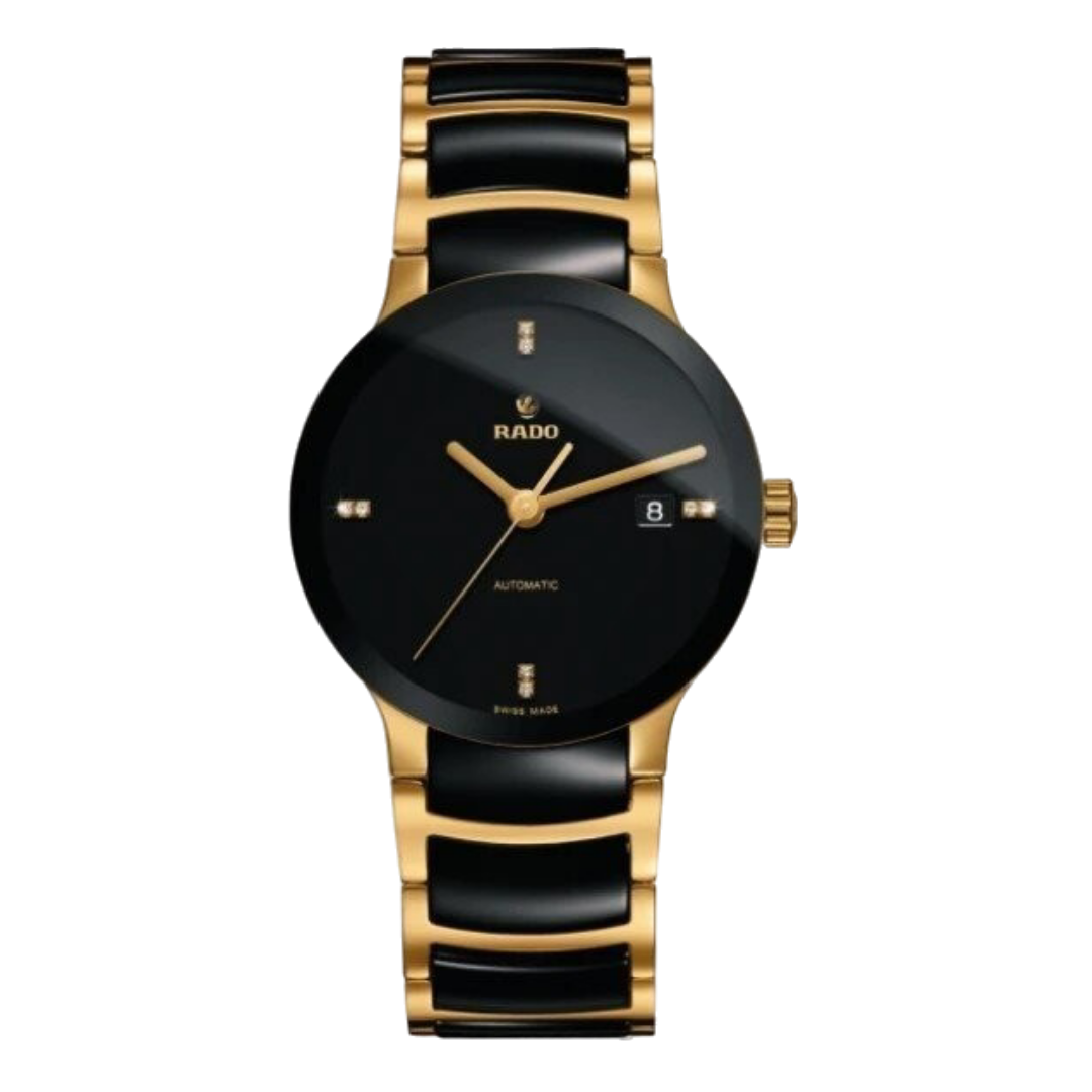 Rado Jubile Stainless Steel Gold Black