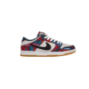 Nike Dunk Low “Color-Splash Pattern” Gum Sole – Multicolor Graphic Design