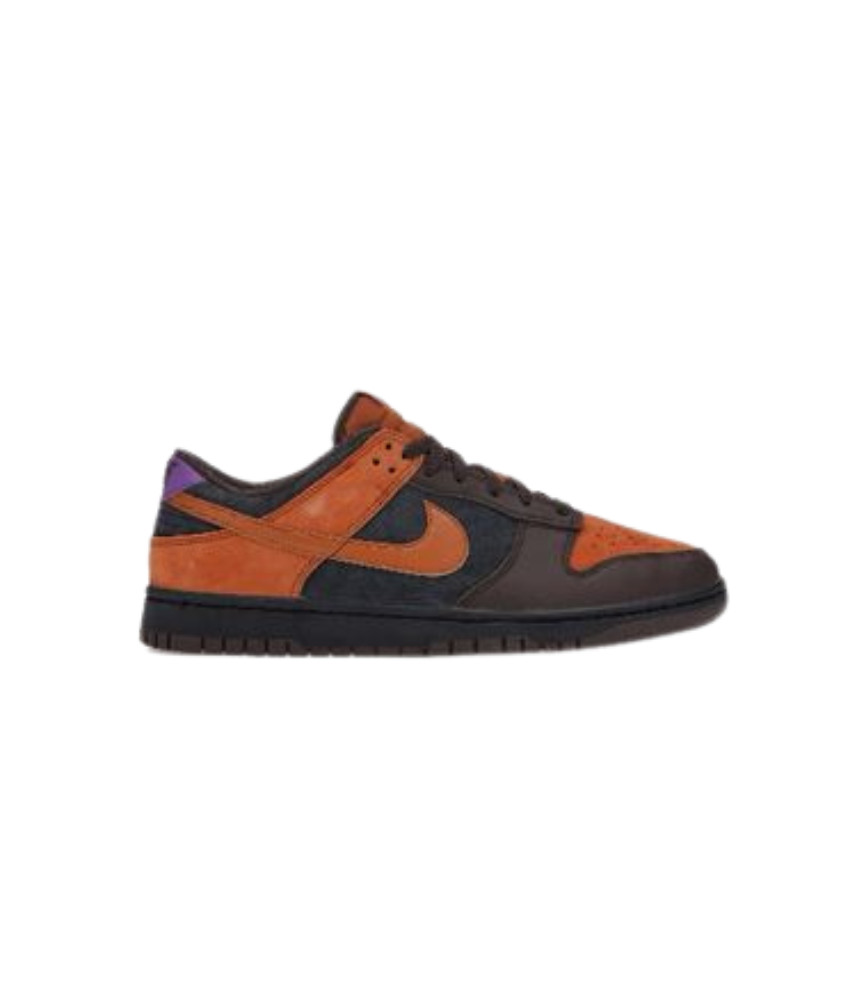 Nike Dunk Low “Light Orewood Brown / Rugged Orange” – Premium Suede/Leather Edition
