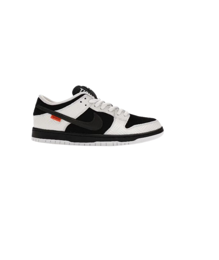 Nike SB Dunk Low “Orange Label” – Black & White Premium Skate Sneaker