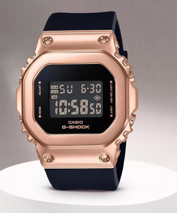 G-shock Gm G993 Rosegold Black Belt Watch - Image 3