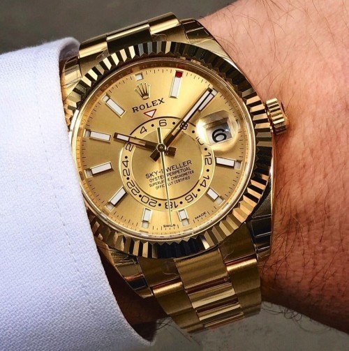 ROLEX SKY DEWLLER AUTOMATIC WATCH - Image 4