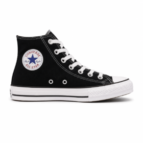 Premium Black High-Top Casual Sneakers