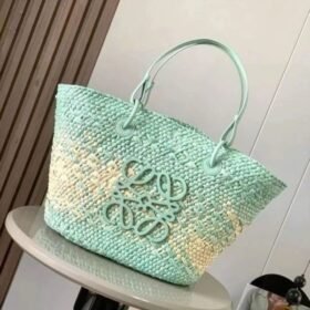 Loewe x Paulas Ibiza Anagram Basket Melange Tote Bag(LB)