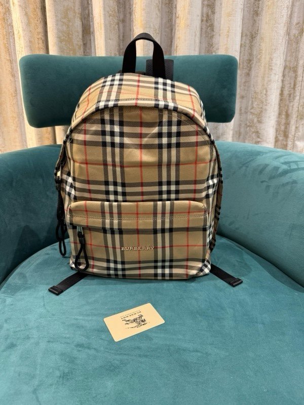 Burberry Unisex Travel Clg Backpack With Dust Bag (B581) - Image 3