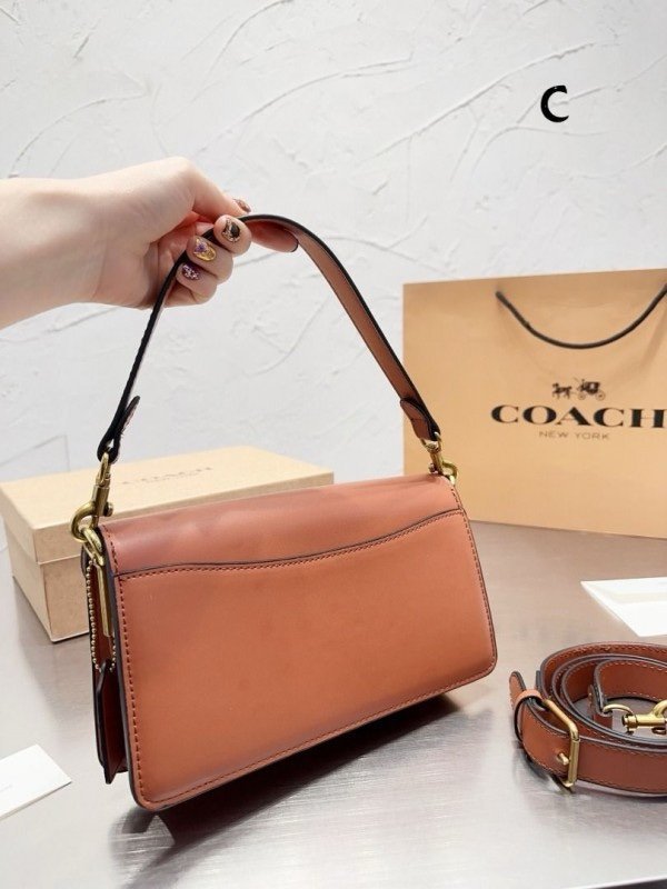 Coach Tabby 26 be Shoulder Bag With OG Box & Dust Bag (Printed Brown-246)(BSB) - Image 3