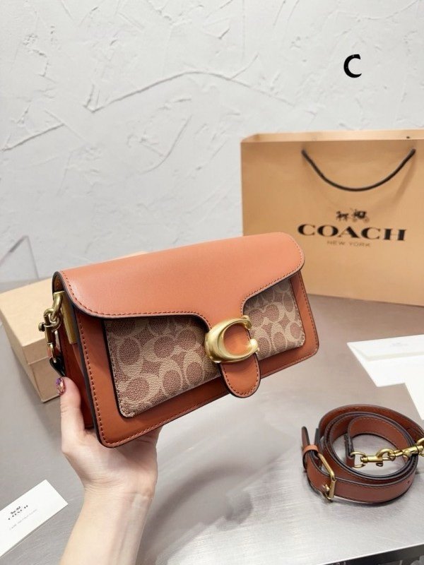 Coach Tabby 26 be Shoulder Bag With OG Box & Dust Bag (Printed Brown-246)(BSB) - Image 4
