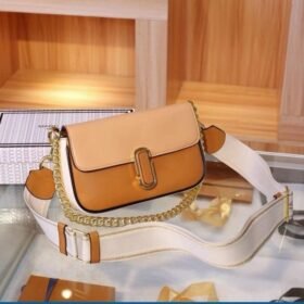 Marc Jacobs The J Marc Shoulder Bag With OG Box & Dust Bag (Brown - 553)(BSB)