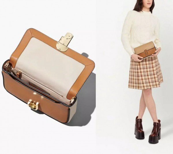 Marc Jacobs The J Marc Shoulder Bag With OG Box & Dust Bag (Brown - 553)(BSB) - Image 5