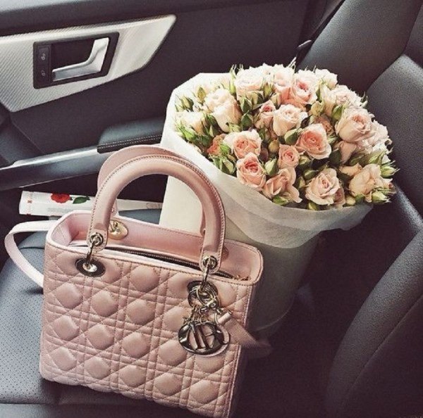 Dior Lady My ABC Elite Quality With OG Box & Dus Bag_& Scarf WIth Star_Charm_(Pink-294)(BSB) - Image 4