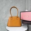 Miu Miu Embossed-Logo Medium Tote Bag With Dust Bag (3005 Brown)(LB)