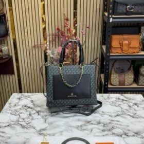 MICHAEL KORS PRORSUM HANDBAG WITH DUST BAG PREMIUM QUALITY (Black)(MT)