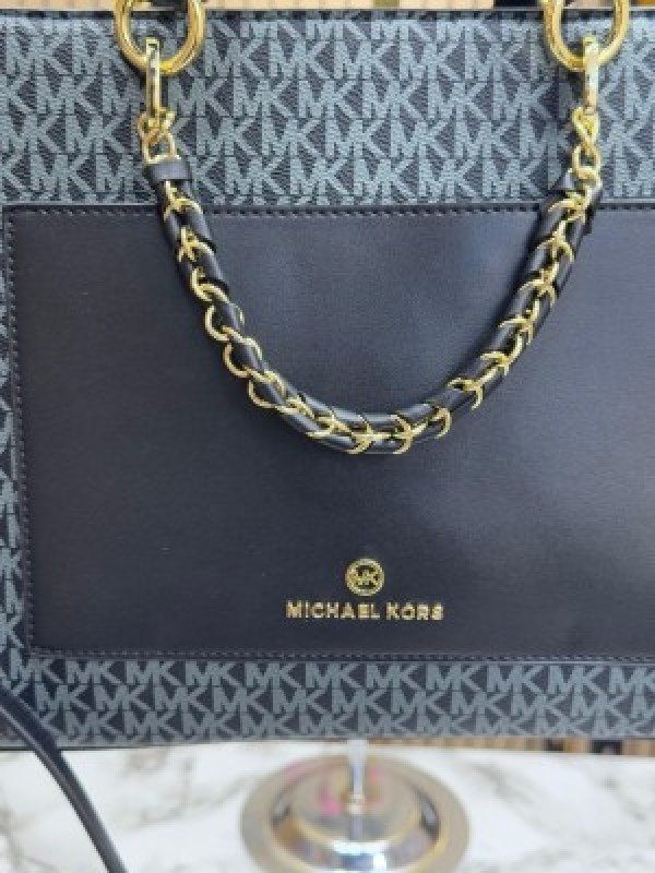 MICHAEL KORS PRORSUM HANDBAG WITH DUST BAG PREMIUM QUALITY (Black)(MT) - Image 3