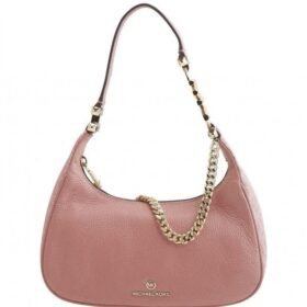 michael kors piper baguette with chain accent with box 380(BR)