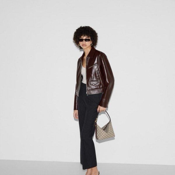 Gucci OPHIDIA MINI SHOULDER BAG with magnet box 364(BR) - Image 4