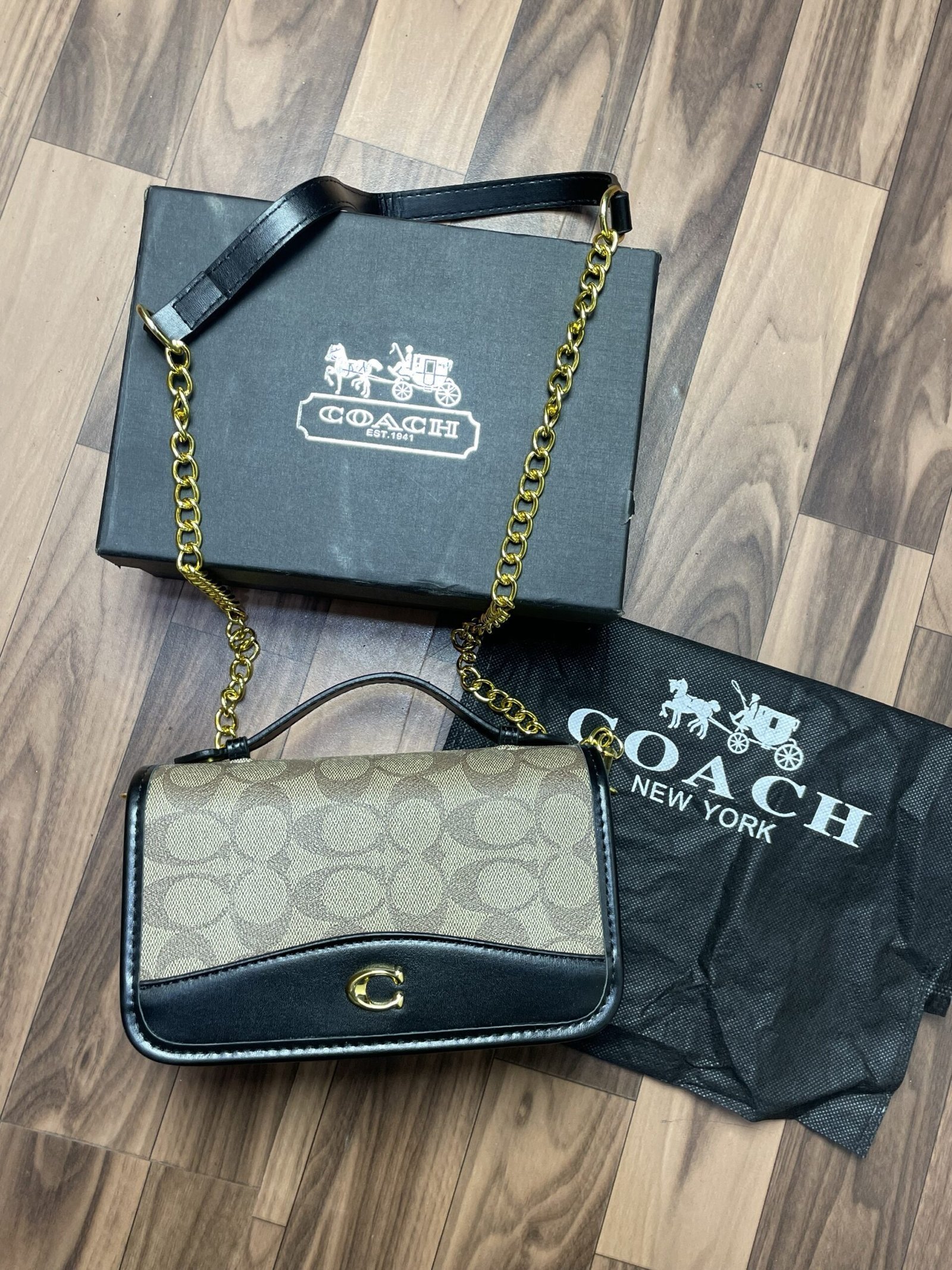 Coach Bea Crossbody medium bag with OG box 331(BR) - Image 3